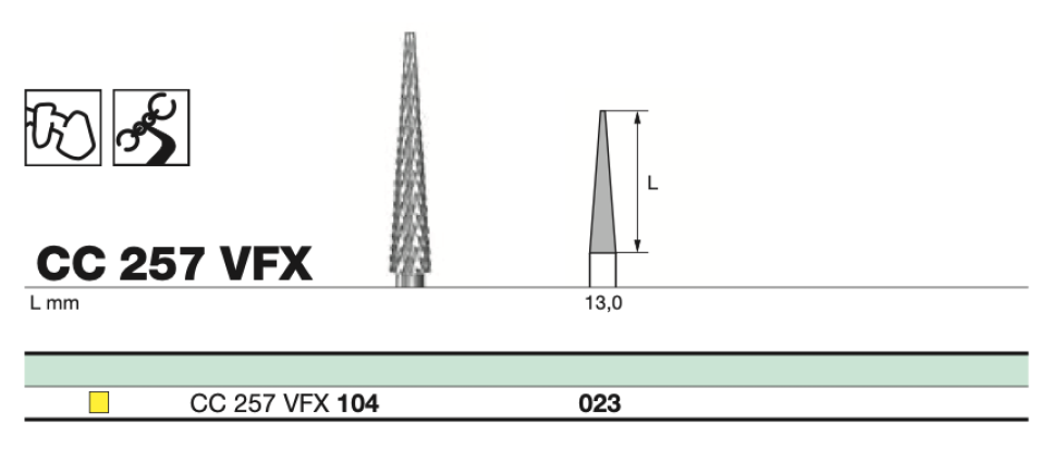 Бор твс D+Z / CC 257 VFX 104.023 лабораторный